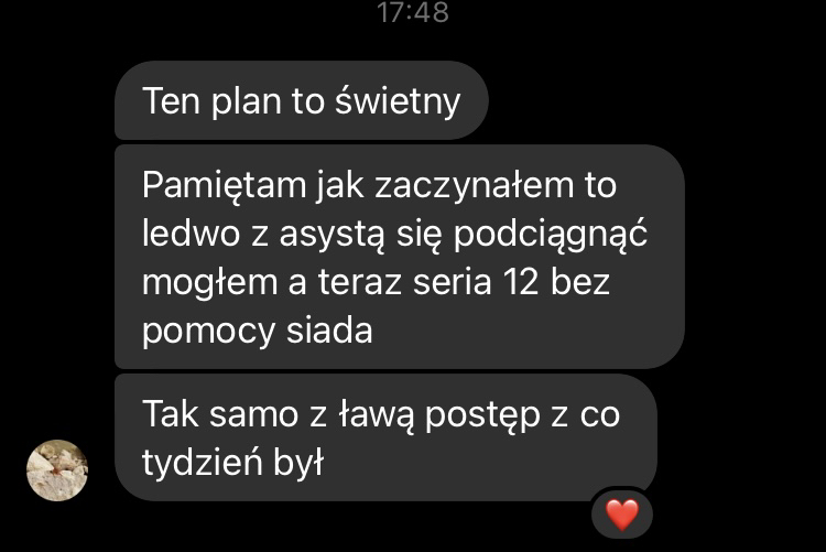 Maciej G. plan